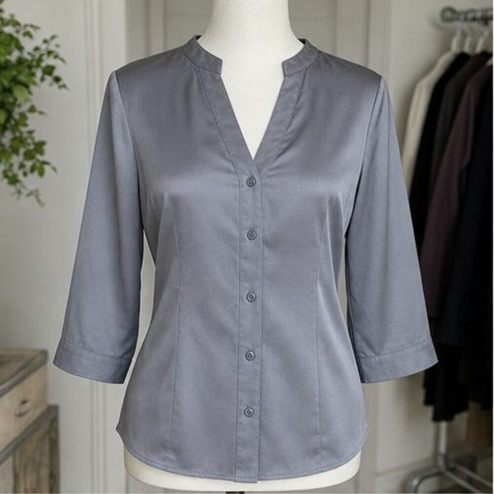 Gray Tunic Blouse